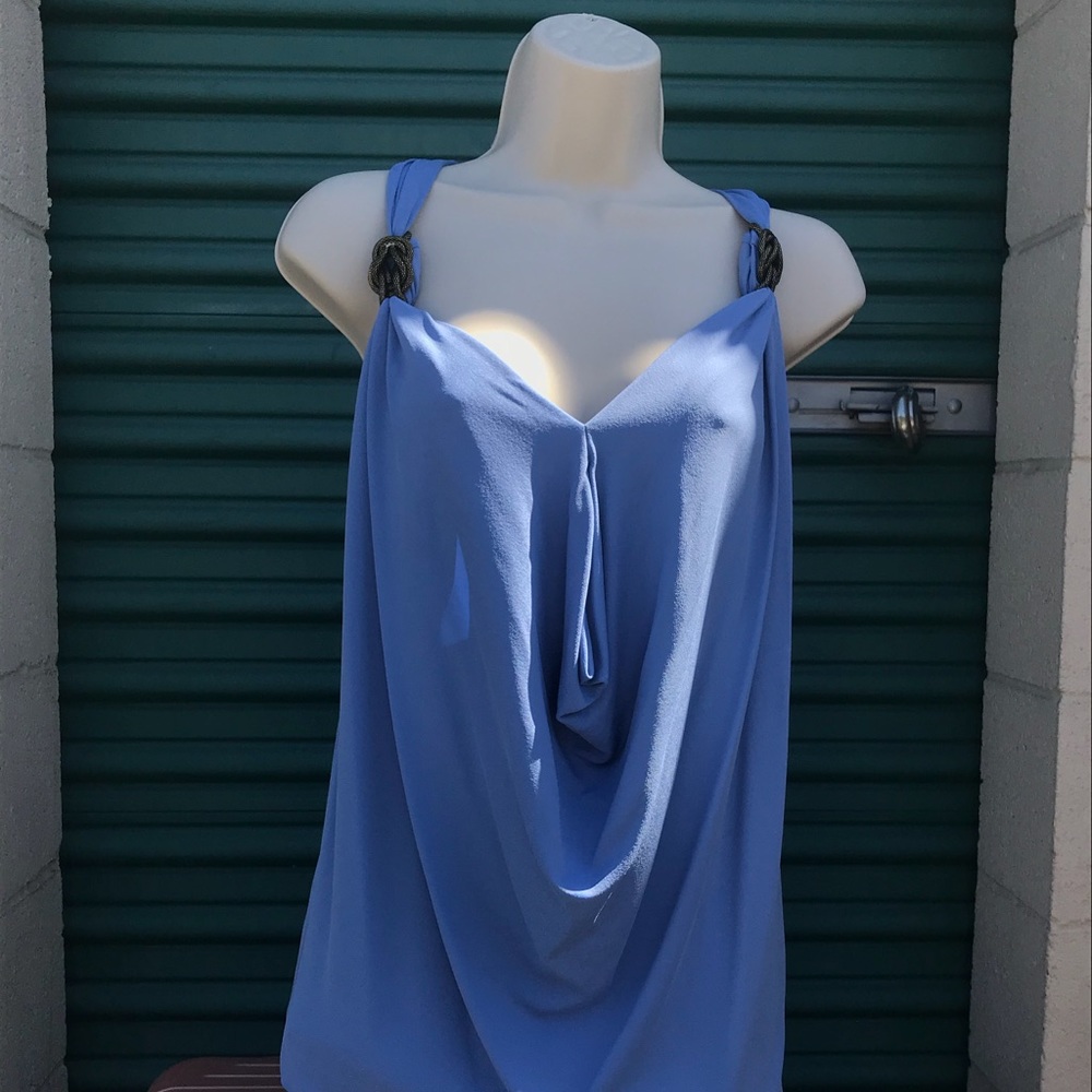 Plein Sud Women’s Sky Blue Blouse Size Small